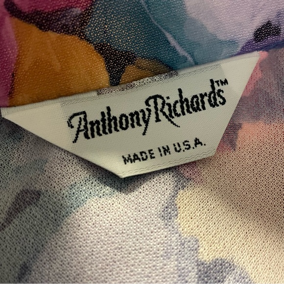 Vintage Floral Dress Women’s XL Short Sleeve A-Line‎ Midi Short Sleeve - Picture 8 of 8